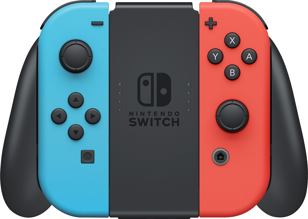 テレビ/映像機器 その他 Best Buy: Nintendo Switch 32GB Console Neon Red/Neon Blue Joy-Con 