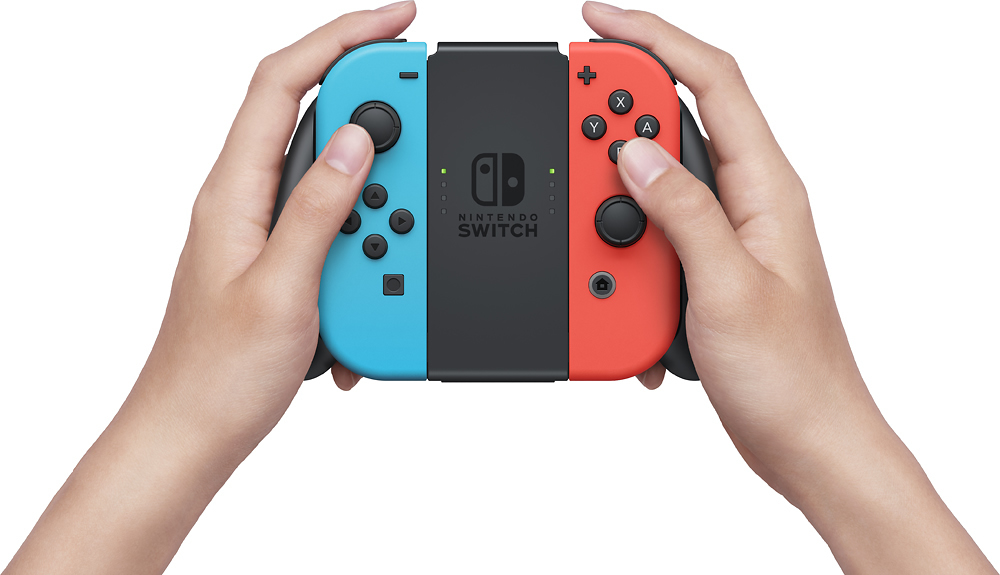 テレビ/映像機器 その他 Best Buy: Nintendo Switch 32GB Console Neon Red/Neon Blue Joy-Con 