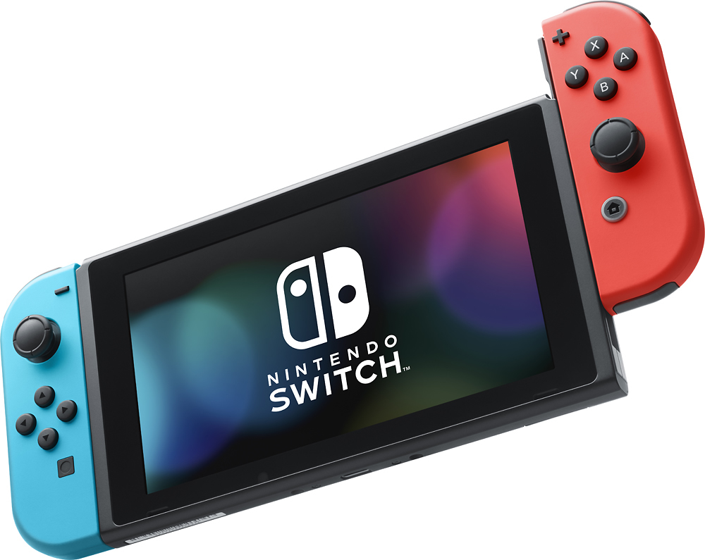 Best Buy: Nintendo Switch 32GB Console Neon Red/Neon Blue Joy-Con 