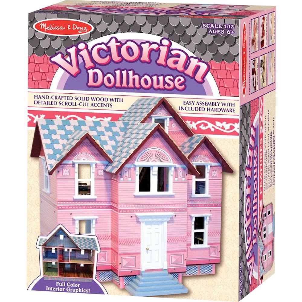 Best Buy Melissa & Doug Victorian Dollhouse Pink/White 2580