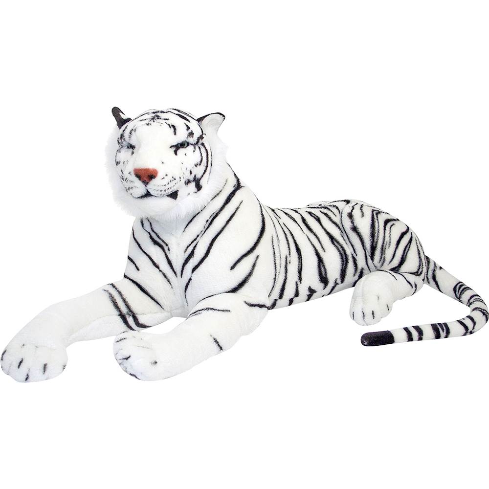 Melissa & Doug Giant Stuffed White Tiger 3979 for sale online 