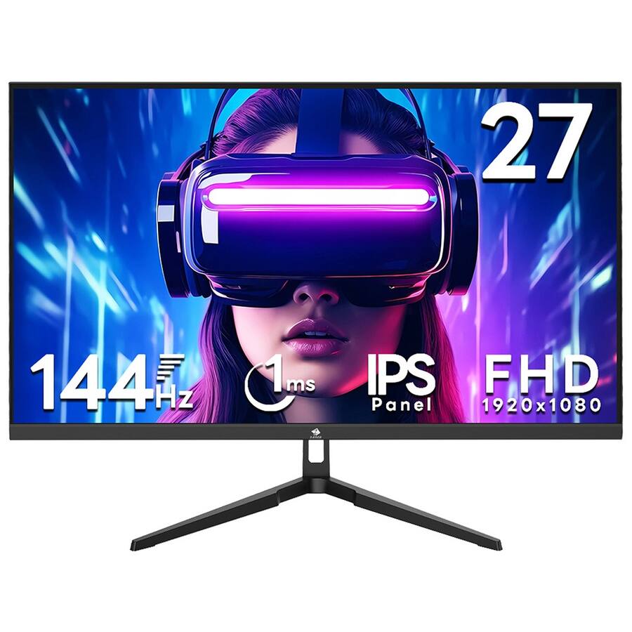 Z Edge 27 inch 2K 2560 x 1440 QHD 144Hz 1ms IPS Gaming Monitor