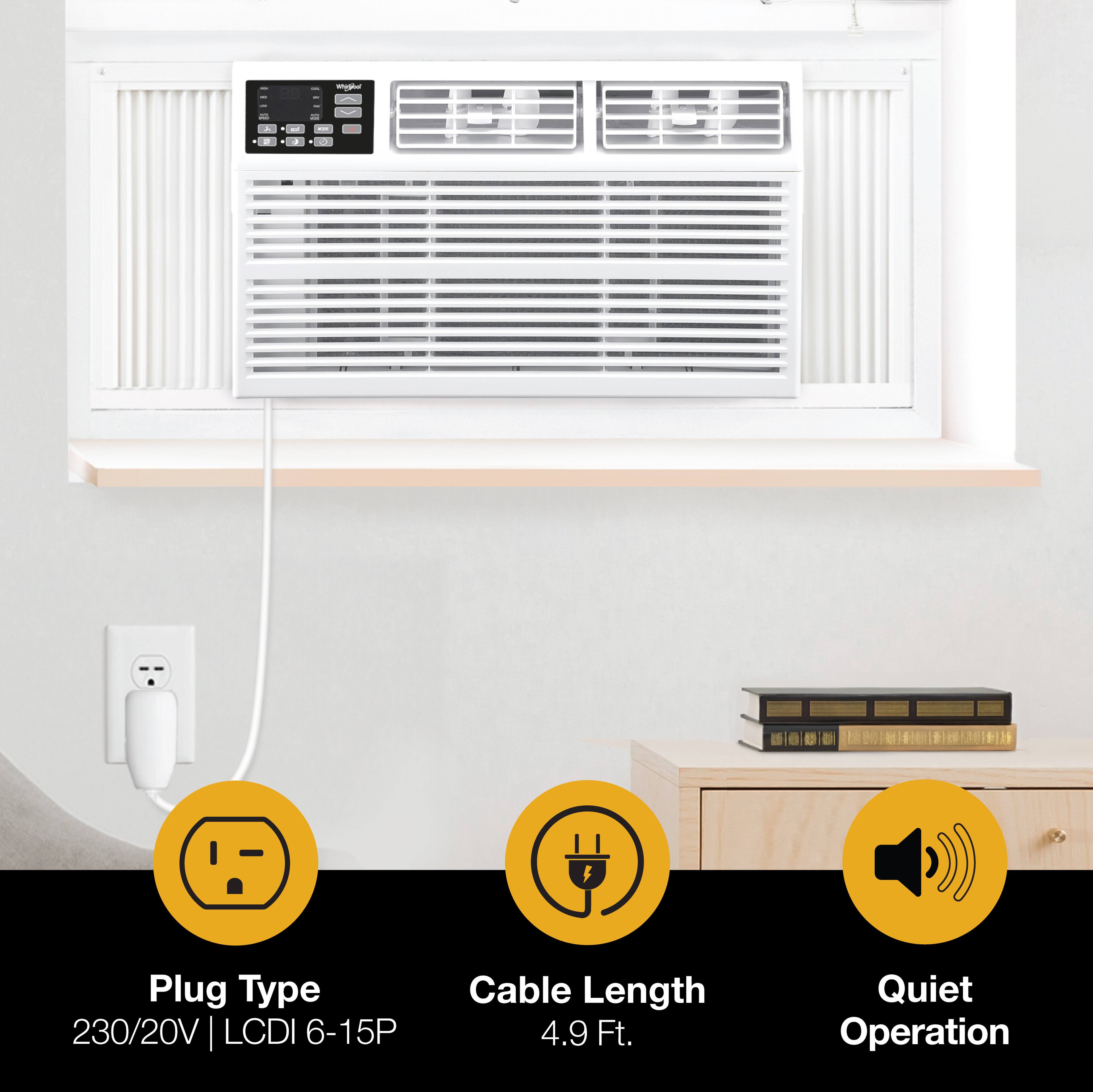 - Plug Type: 230/20V | LCDI 6-15P
- Cable Length: 4.9 Ft.
- Quiet Operation
