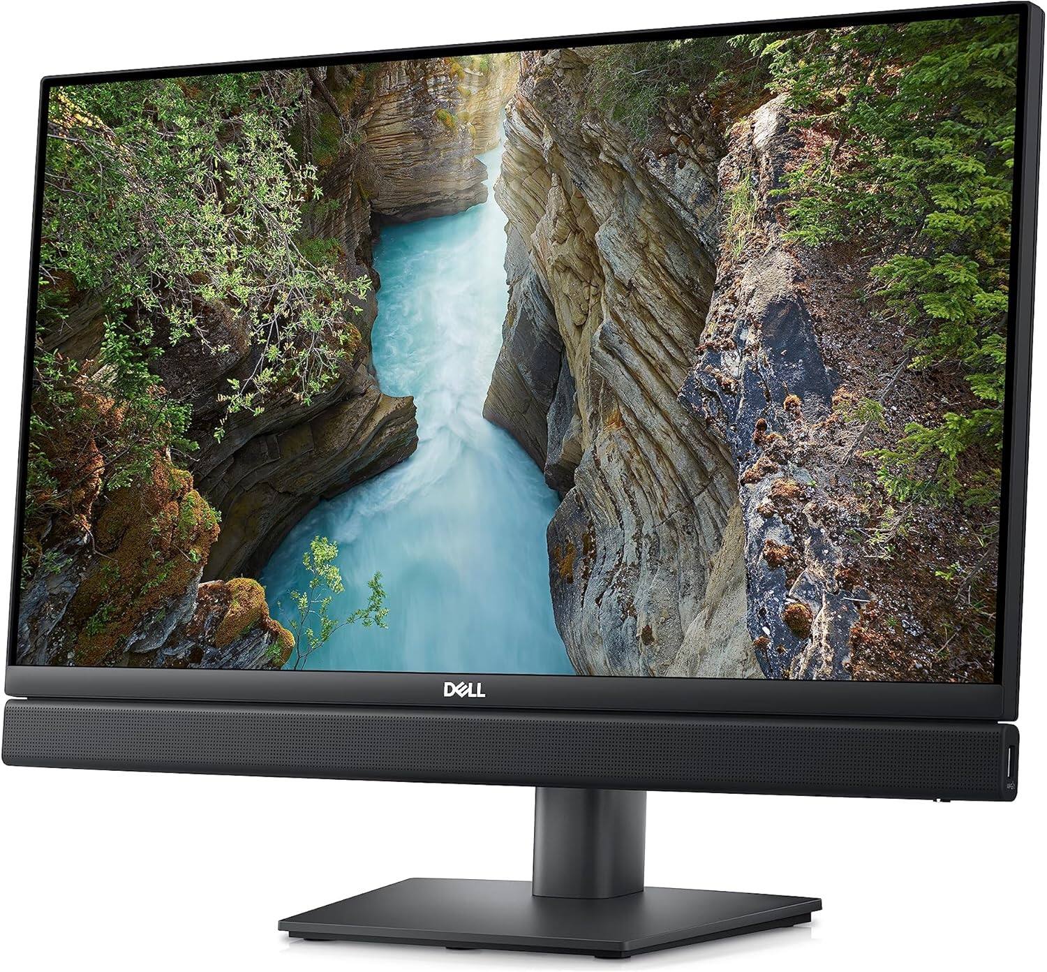 Left. Dell - Dell Optiplex 7410 AIO i5-13400T 16GB 512GB SSD Windows 11 Pro 23.8" - Black.