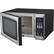 Alt View 11. Oster - 1.3 Cu. Ft. Mid-Size Microwave - Black/stainless steel.