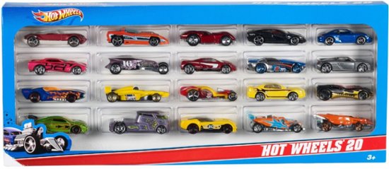 Front. Hot Wheels - 20-Car Gift Pack - Styles May Vary.