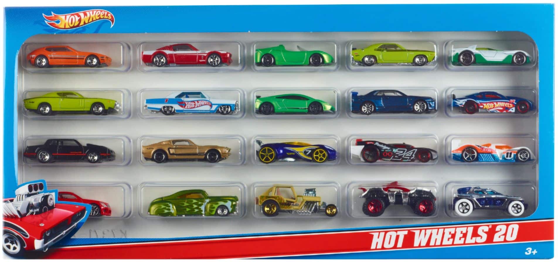 Alt View 18. Hot Wheels - 20-Car Gift Pack - Styles May Vary.