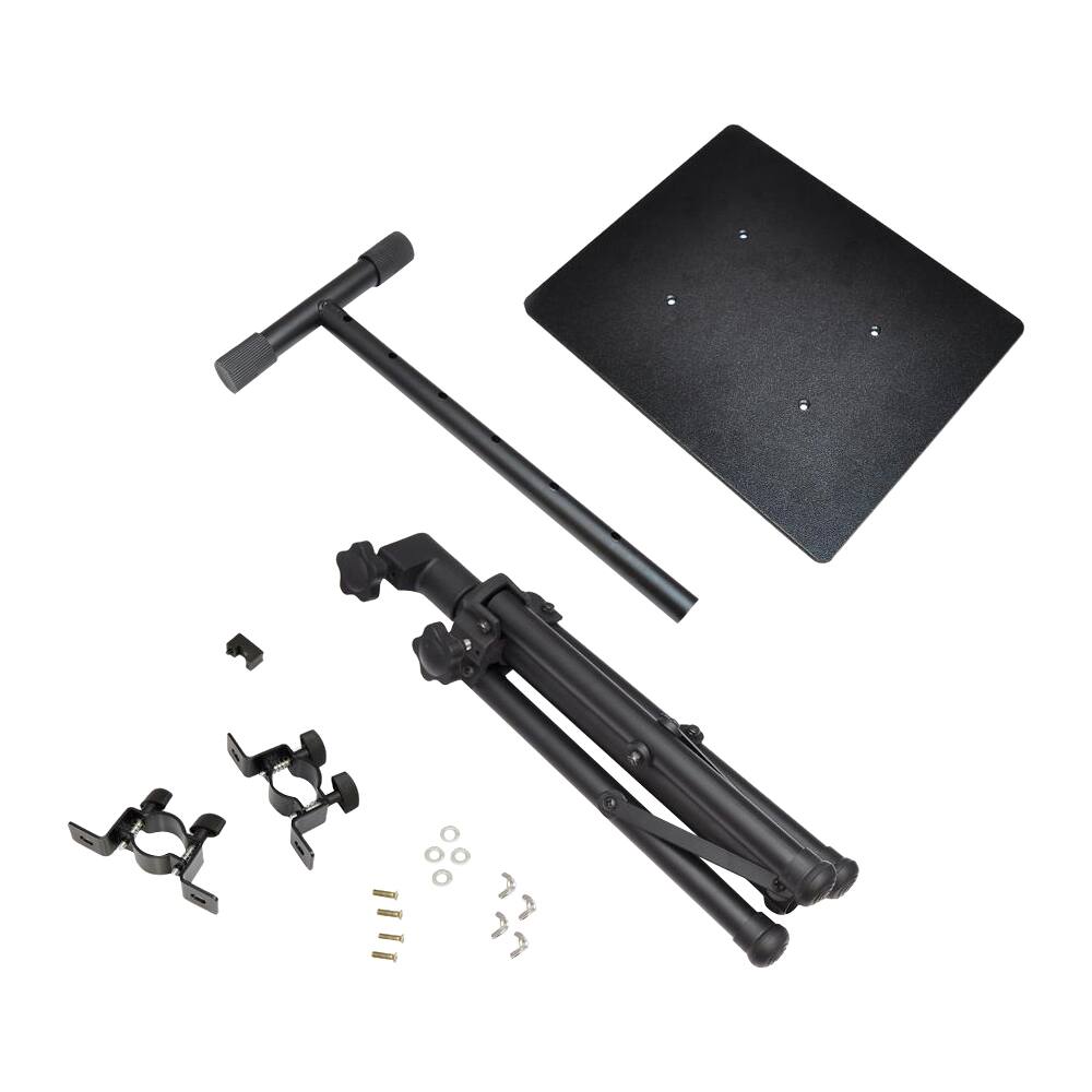 Alt View 12. PylePro - Adjustable Laptop Stand - Glossy Black.