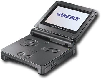 Best Buy Nintendo Game Boy Advance SP Onyx ABC