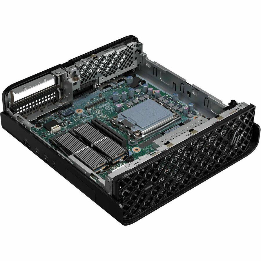 Alt View 2. HP - HP Z2 Mini G1i Workstation - Intel Core Ultra 7 265 - 32 GB - 1 TB SSD - Mini PC - Black - Intel W880 Chip - Windows 11 - Black.