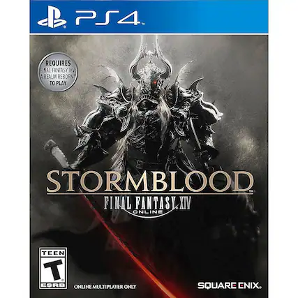 Front. Square Enix - Final Fantasy XIV: Stormblood. - T (Teen 13+)