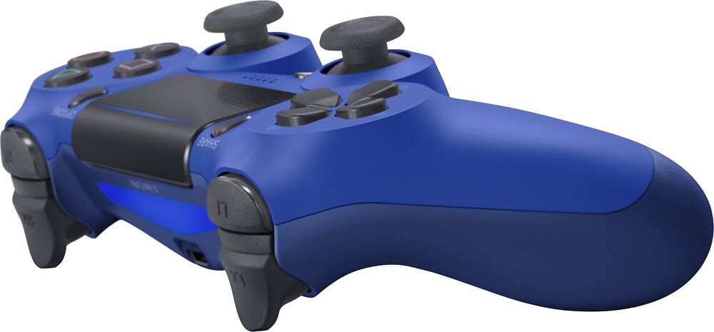 Alt View 11. Sony - DualShock 4 Wireless Controller for Sony PlayStation 4 - Wave Blue.