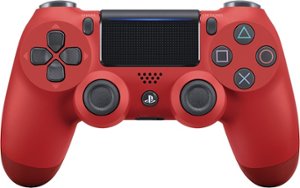 DualShock 4 Wireless Controller for Sony PlayStation 4 - Magma (red) - Front_Zoom