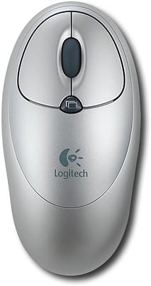 Front Standard. Logitech - Cordless Click! Optical Mouse.