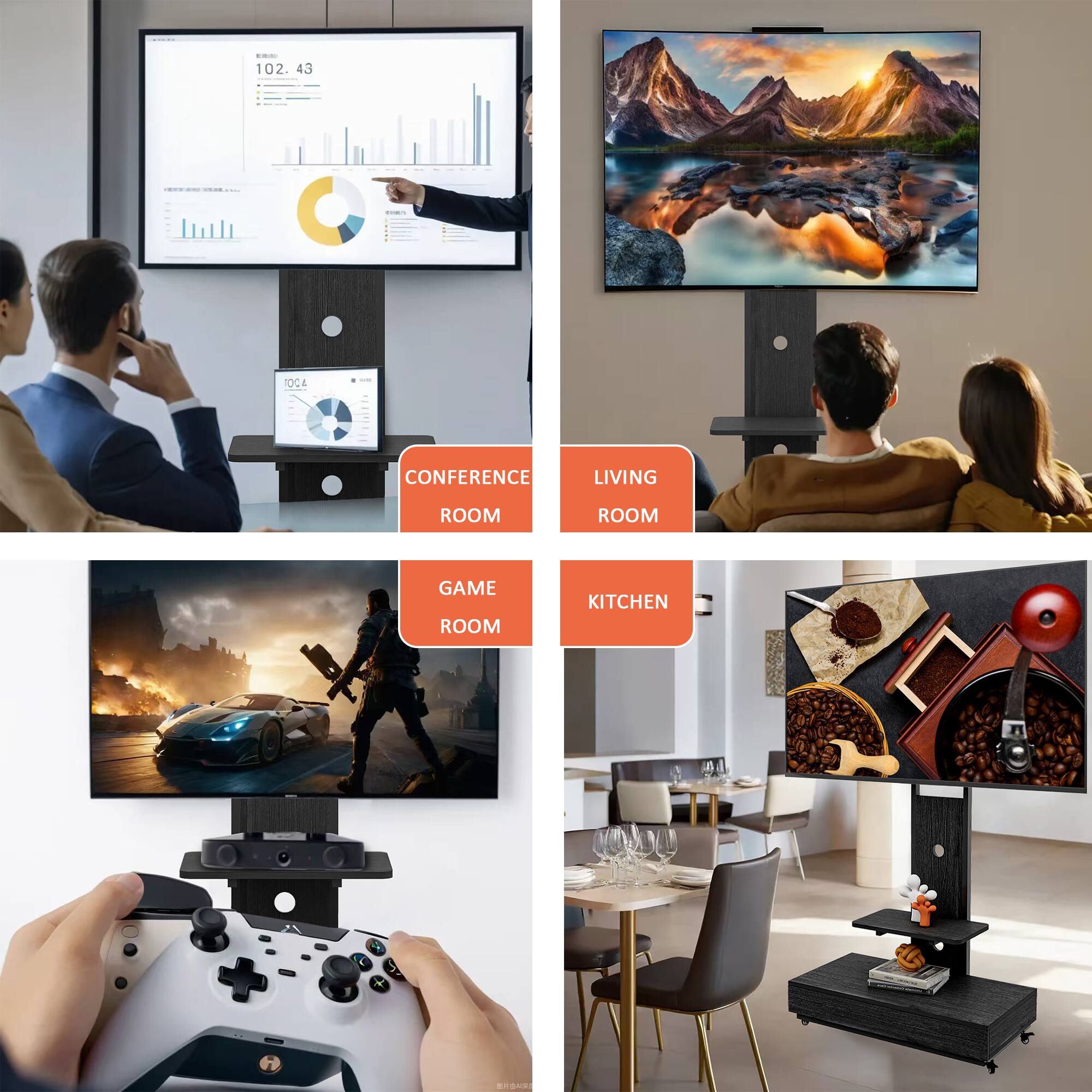 102.43

CONFERENCE ROOM

LIVING ROOM

GAME ROOM

KITCHEN