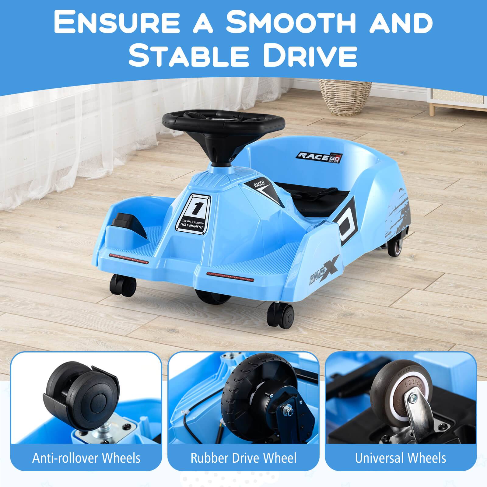 Ensure a smooth and stable drive

Anti-rollover Wheels

Rubber Drive Wheel

Universal Wheels