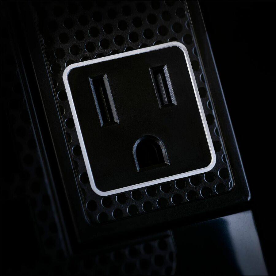 Alt View 4. CyberPower - Surge Protector HT600WSU2A - Black.