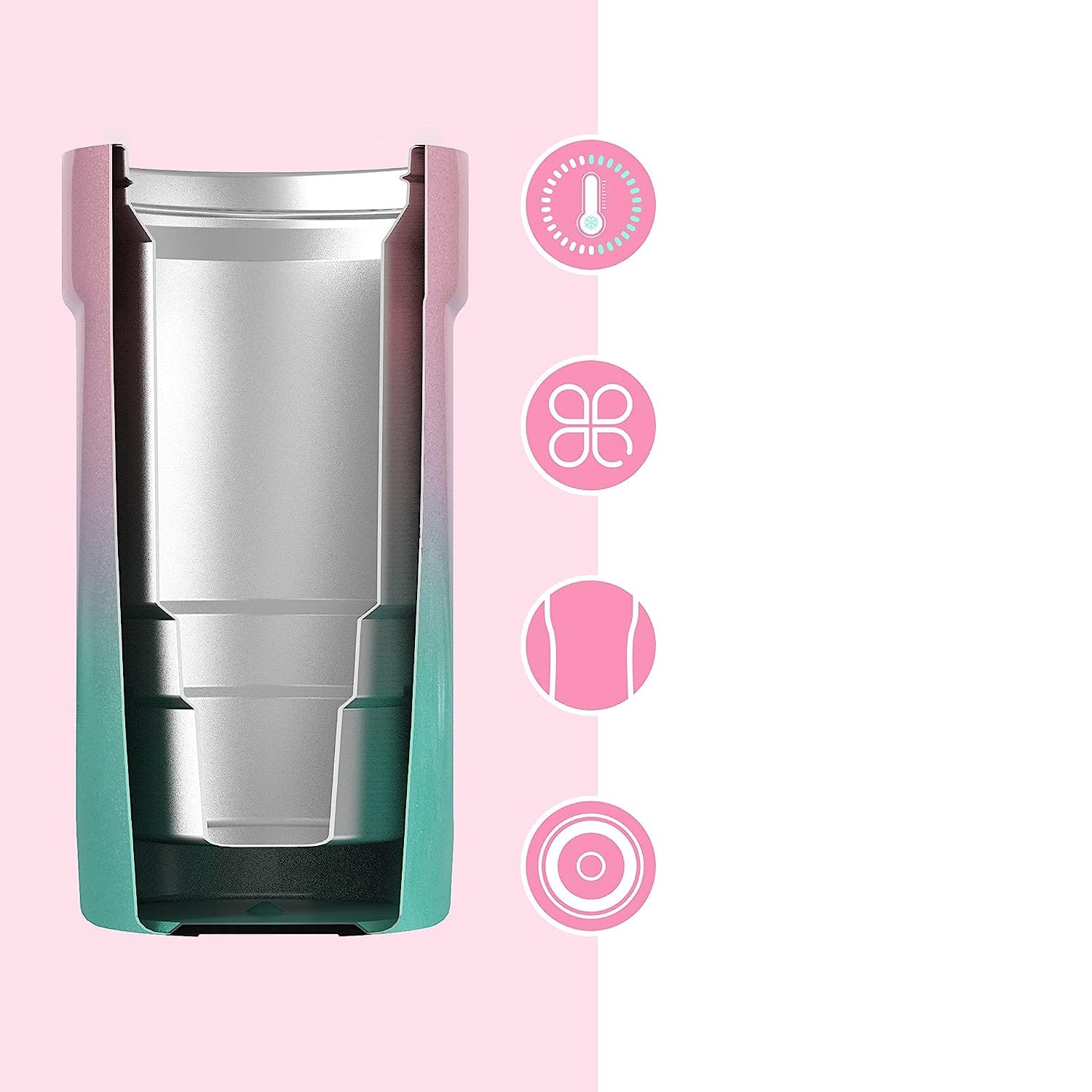 Alt View 11. Buzio - Can & Bottle Cooler - Bubble Gum.