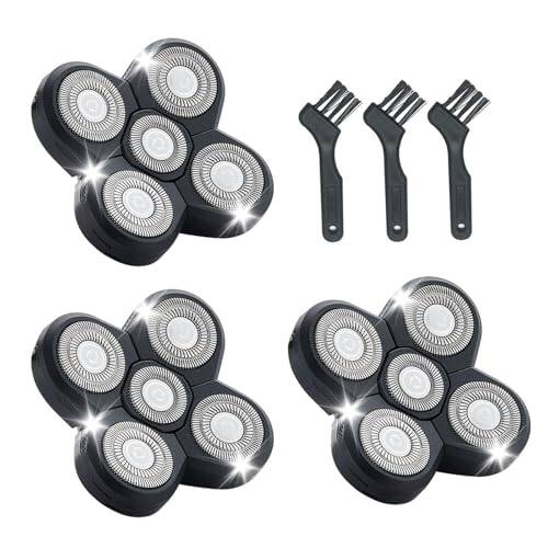 Front. Vulpecula Spade - 3PCS Shaver Replacement Blades Compatible with Freedom Bald Men Head Shaver Kit,5 Blade for Bald Men Head and Face.