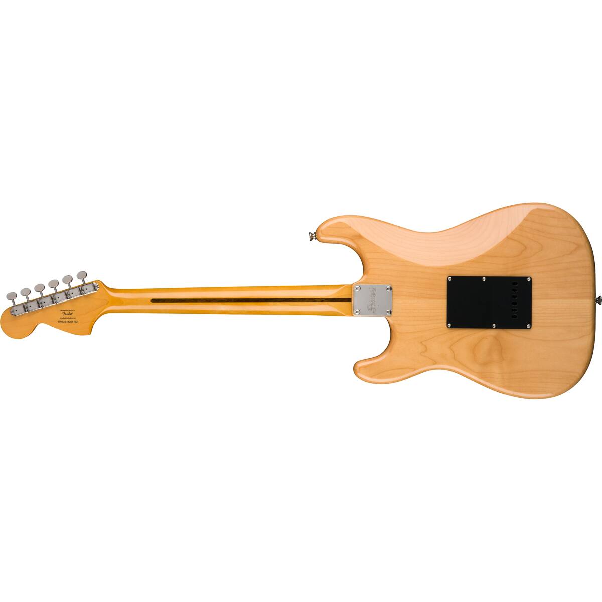 Alt View 2. Squier - Squier Classic Vibe '70s Stratocaster Electric Guitar, Indian Laurel Fingerboard, Natural.