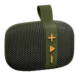 Fisher Studio Pro - ECO GO Waterproof Portable Bluetooth Speaker with FM Radio, SBT294 - Green