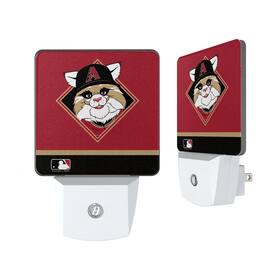 Keyscaper - Arizona Diamondbacks Stripe Mascot Nightlight 2-Pack - Multicolor