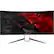 Front. Acer - Refurbished Predator X34 34" IPS LED Curved HD 21:9 Ultrawide GSync Monitor - Black.