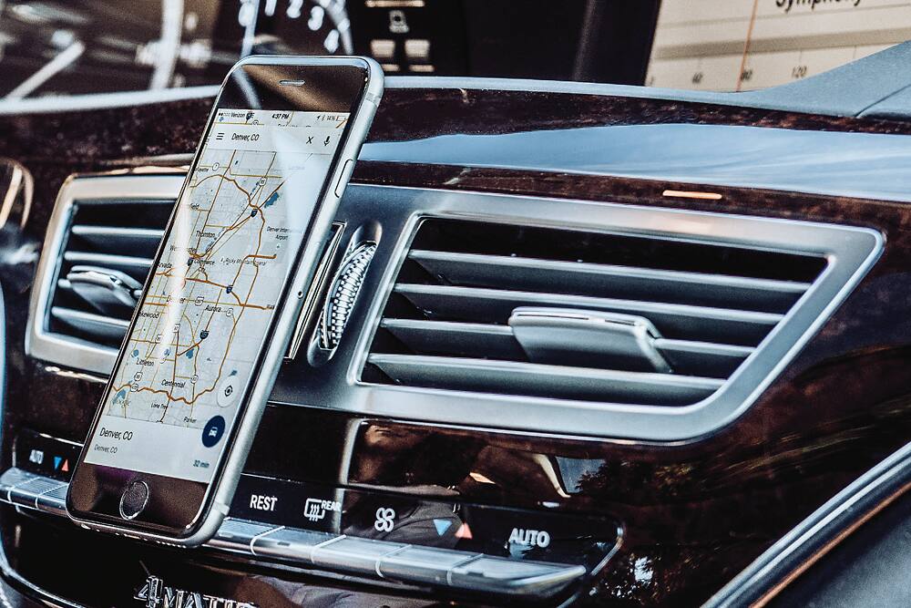 Alt View 12. PopSockets - PopMount - Black.