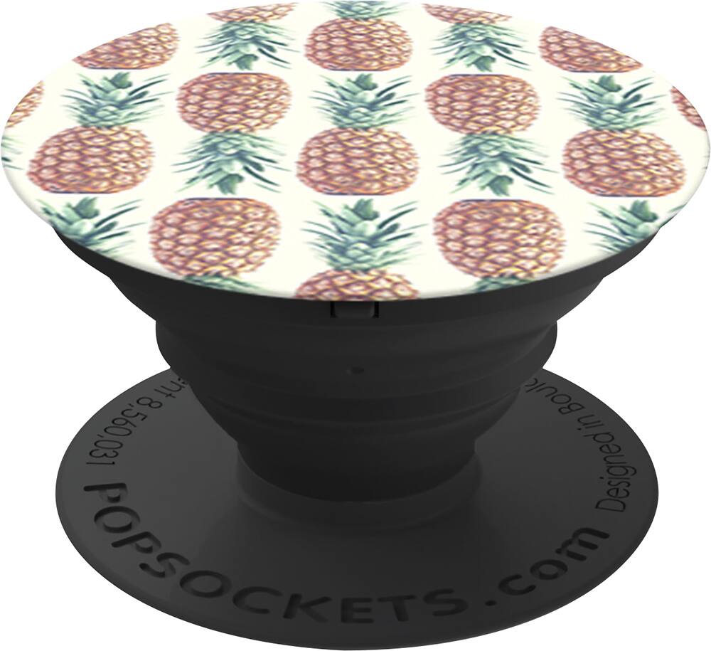 Front. PopSockets - Finger Grip/Kickstand for Mobile Phones - Pineapples.