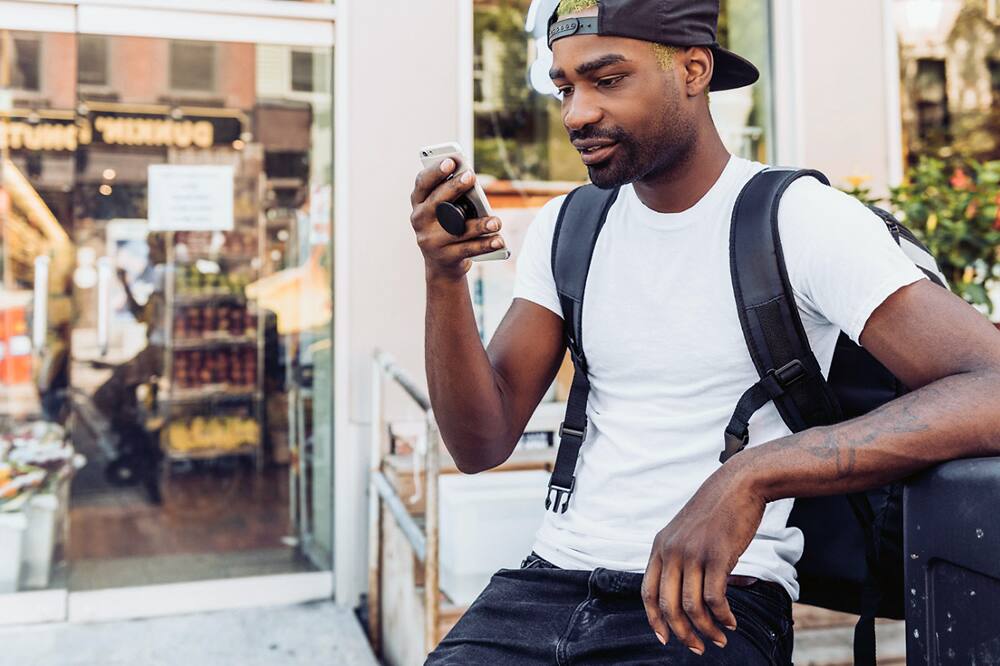 Alt View 16. PopSockets - Finger Grip/Kickstand for Mobile Phones - Grey Aluminum.