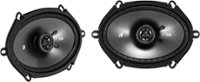 Front Zoom. KICKER - CS Series 6" x 8" 2-Way Car Speakers with Polypropylene Cones (Pair) - Black.