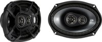 Front Zoom. KICKER - CS Series 6" x 9" 3-Way Car Speakers with Polypropylene Cones (Pair) - Black.