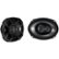 Alt View Zoom 11. KICKER - CS Series 6" x 9" 3-Way Car Speakers with Polypropylene Cones (Pair) - Black.