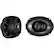 Alt View 11. KICKER - CS Series 6" x 9" 3-Way Car Speakers with Polypropylene Cones (Pair) - Black.