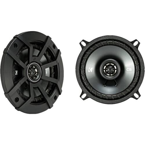 Alt View 11. KICKER - CS Series 5-1/4" 2-Way Car Speakers with Polypropylene Cones (Pair) - Black.