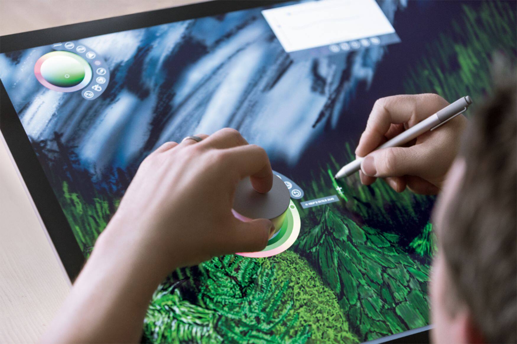 Alt View 11. Microsoft - Surface Dial - Magnesium.