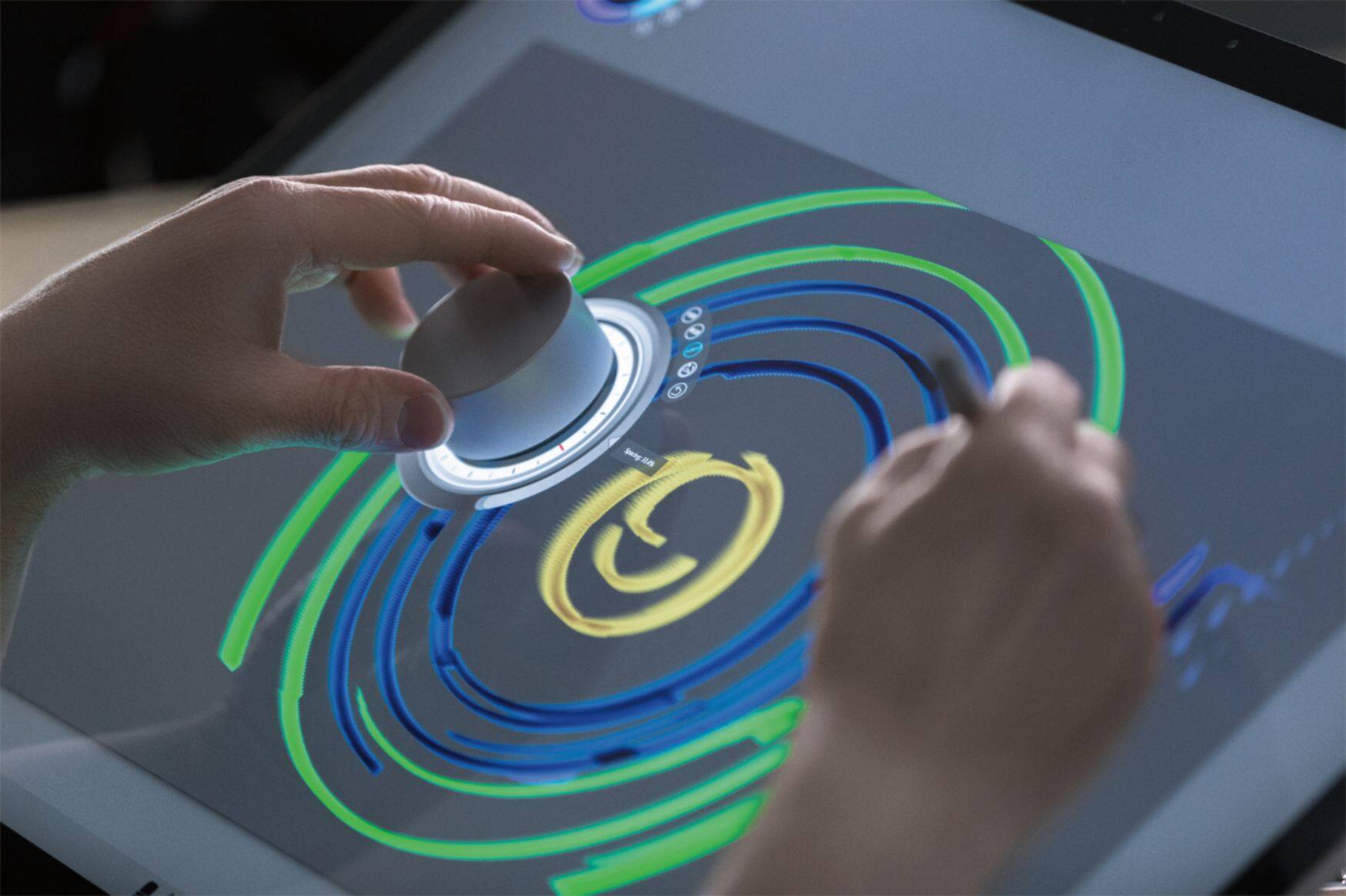 Alt View 12. Microsoft - Surface Dial - Magnesium.