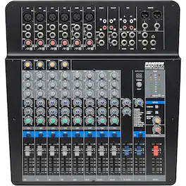 Samson - MixPad 14-Input Analog Stereo Mixer - Black
