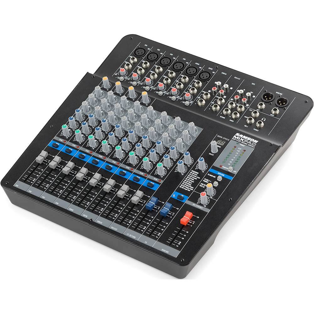 Alt View 11. Samson - MixPad 14-Input Analog Stereo Mixer - Black.