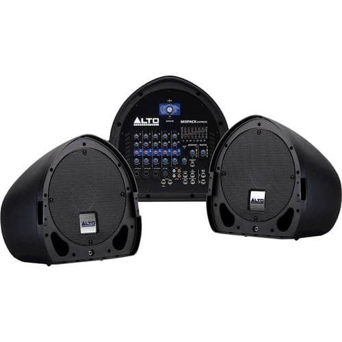 Alto Professional - Mixpack Express Portable PA System - Black - Larger Front