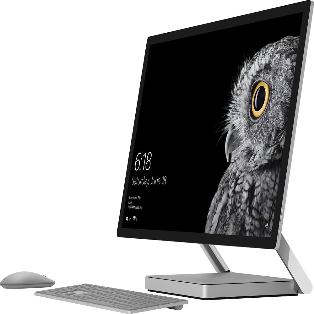 Microsoft Surface Studio All-in-one 28 4500x3000 Touchscreen, i5, 8GB RAM,  64GB SSD+1TB HDD AIO PC, 4 Cores up to 3.50 GHz CPU, GTX 965M, Webcam