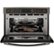 Alt View Zoom 12. GE Profile - 27" Built-In Single Electric Convection Wall Oven - Slate.