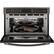 Alt View 12. GE Profile - 27" Built-In Single Electric Convection Wall Oven - Slate.