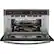 Alt View 12. GE Profile - 30" Built-In Single Electric Convection Wall Oven - Slate.