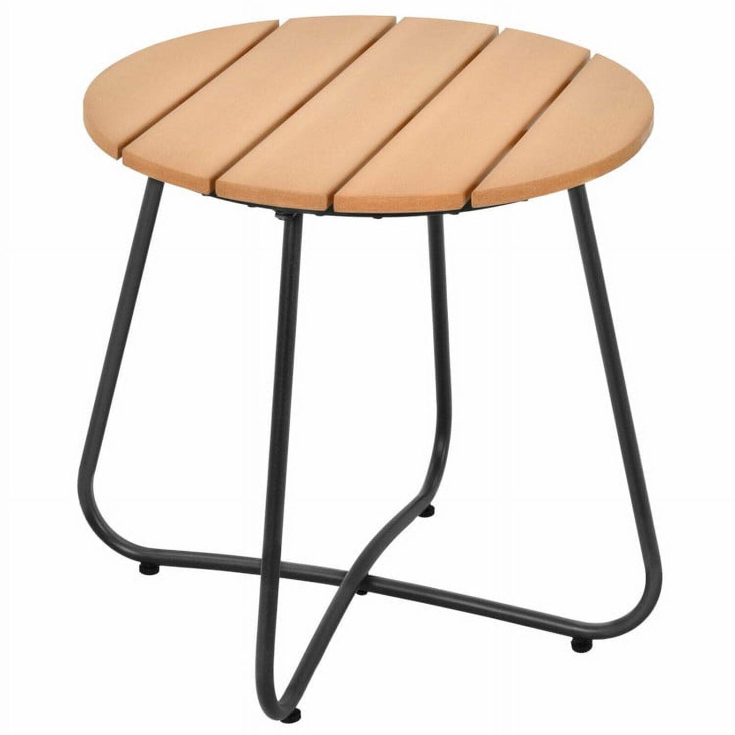 Alt View 5. Kadyn - 3 Pieces Patio Bistro Furniture Set, Outdoor Furniture Garden Conversation Bistro Sets with Armrest and Soft Cushions - Blue.