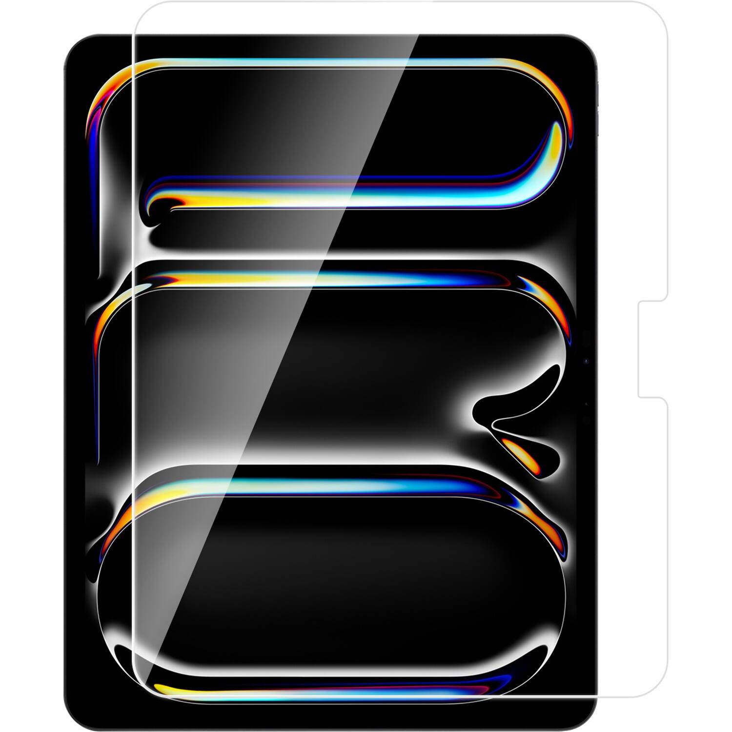 Alt View 11. SaharaCase - Easy Apply Tempered Glass Screen Protector for Apple iPad Pro (M4) 13" 2024 - Clear.