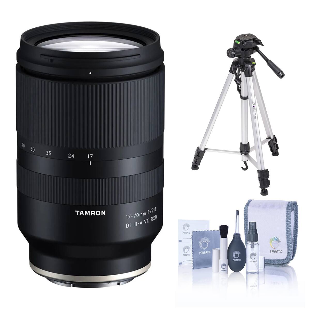 70 50
35
24
17
TAMRON
17-70mm F/2.8 VC RXD Di III-A
PRO OPTIC
PRO OPTIC
PRO OPTIC
PRO OPTIC
PRO OPTIC
FFF
AND
180mLC
PRO OPTIC