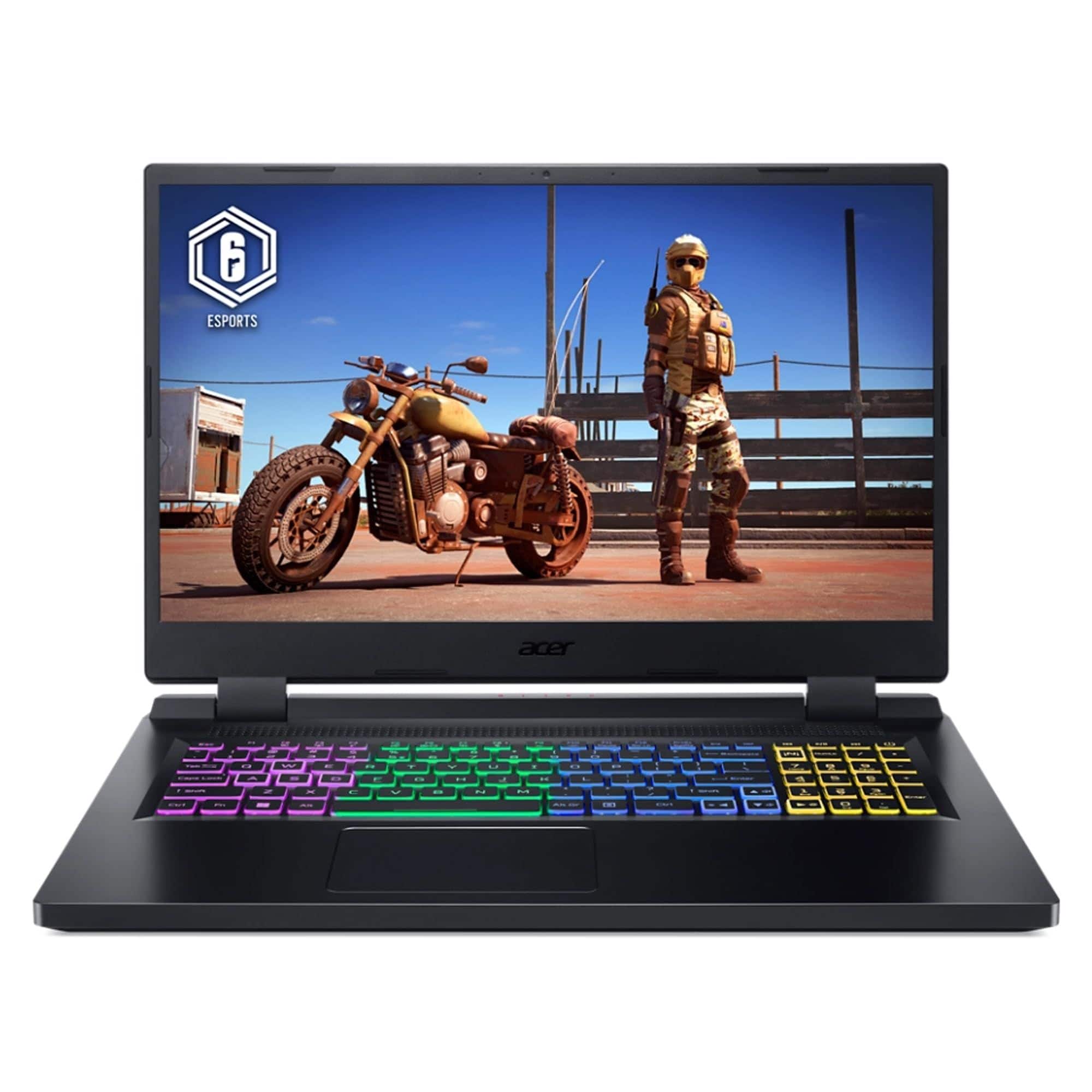 Acer - Refurbished Excellent - Refurbished Nitro 5 - 17.3" Gaming Laptop Intel Core i5-12450H 2GHz 16GB 512GB SSD W11H - Black