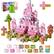 The text on the image is "PRINCESS CASTLE MAGNETIC BLOCK SET".