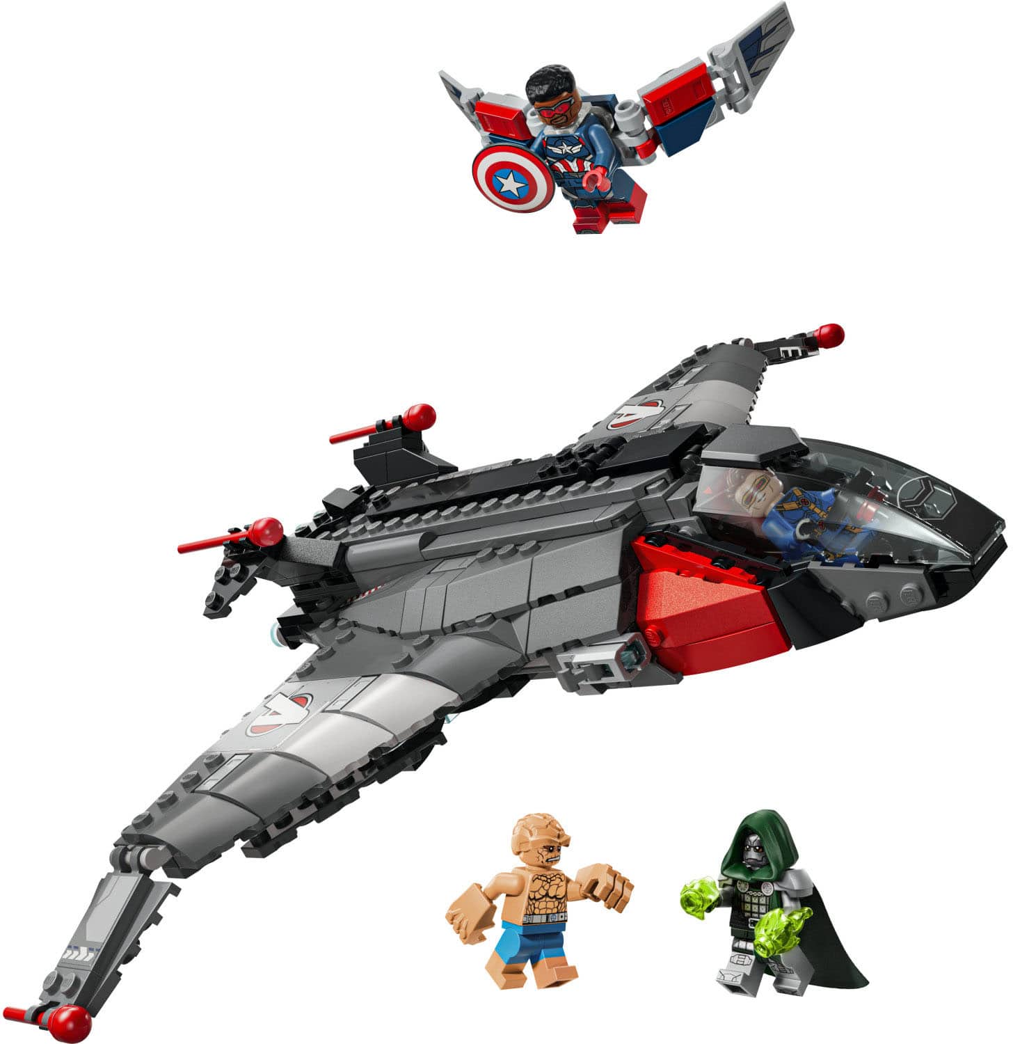 LEGO Marvel Avengers: Doomsday Quinjet 76347 6588685 - Best Buy